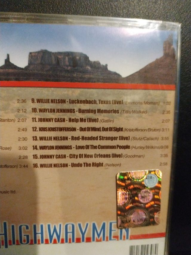 The Highway Men, CD (country)