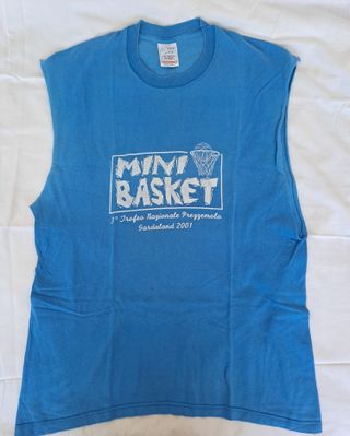 Canottiera Allenamento Uomo Cotone Sport Canotta L