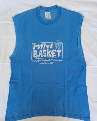 Canottiera Allenamento Uomo Cotone Sport Canotta L