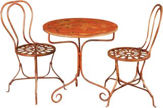 Sedie da Giardino Vintage in Ferro Battuto | Fasci