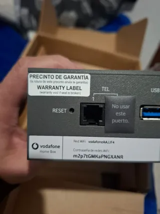 Router y repetidores wifi Vodafone