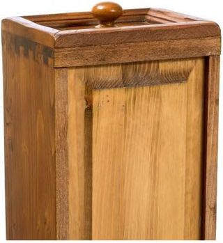 Elegante Mobile TV Rustico in Legno Massello | Sti