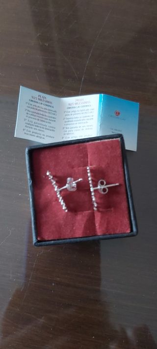 Pendientes plata Cristian Lay