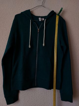 Chaqueta verde azulado