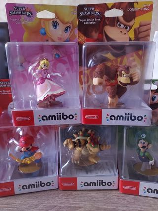 Figuras amiibo Super Mario