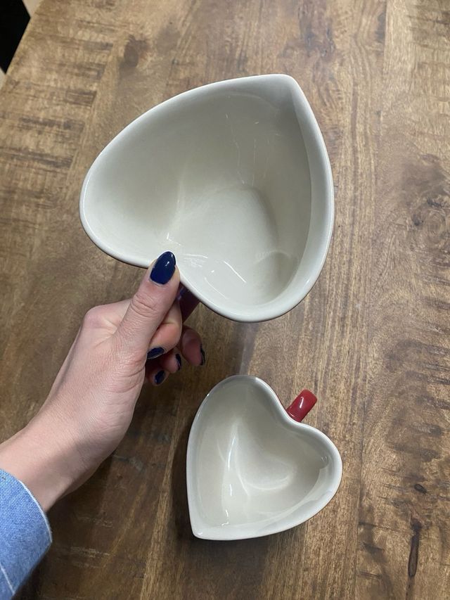 Tazze cuore Blanc Mariclo