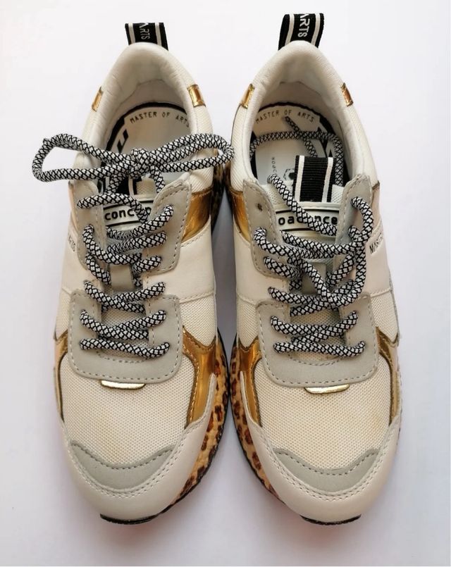 PVP €230 MOA CONCEPT Tenis US6 UK3.5 EU36 Cuero