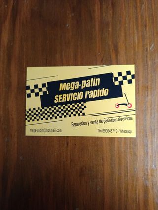 Reparación patinete eléctrico 