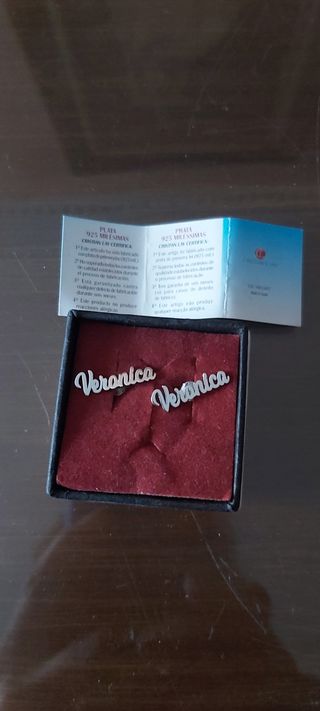 Pendientes plata Cristian Lay