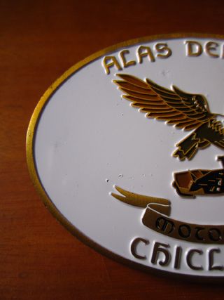 Chapa Insignia Motoclub Alas del Sur Chiclana