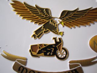 Chapa Insignia Motoclub Alas del Sur Chiclana