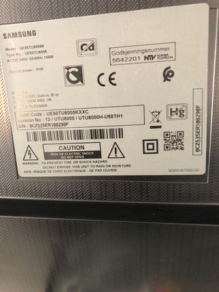 Módulo alimentación Samsung 50” led