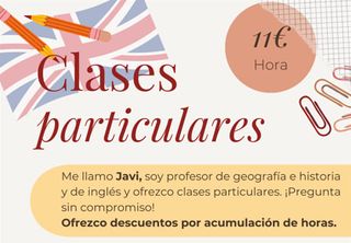 Clases particulares (presencial y online)