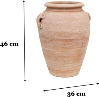 Vaso in Terracotta Toscana Artigianale - Spedizion