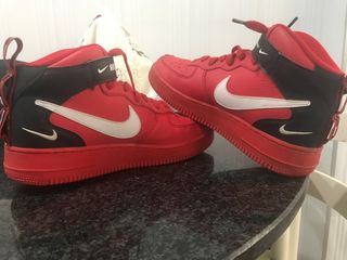 Nike air force 1 mid utility university red
