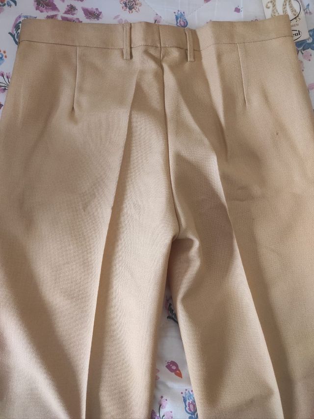 Pantalón vestir hombre con pinzas T42-44