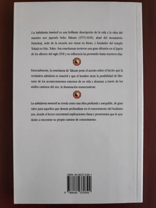 La sabiduría inmóvil. Nobuko Hirose