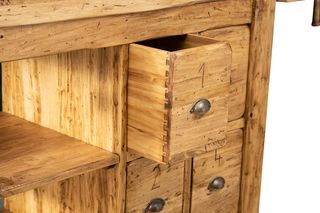 Banco da Lavoro Artigianale in Legno Massello - Co