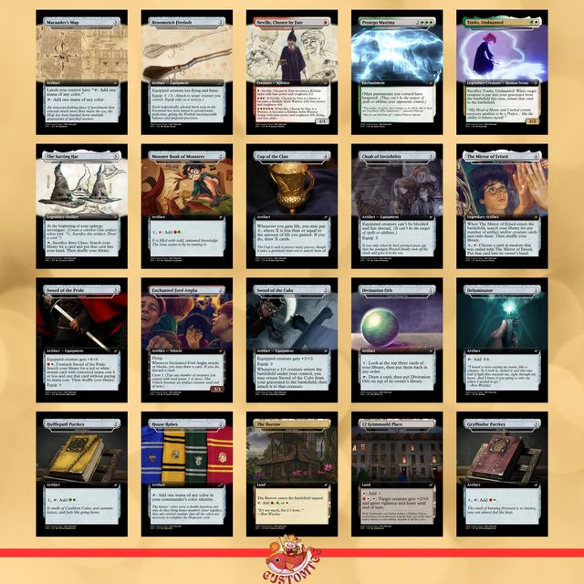 Comandante Hagrid x MTG personalizado mtg Harry Potter