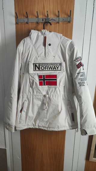 Parka S Geographical Norway blanca
