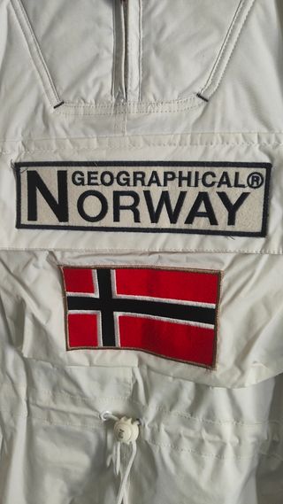 Parka S Geographical Norway blanca