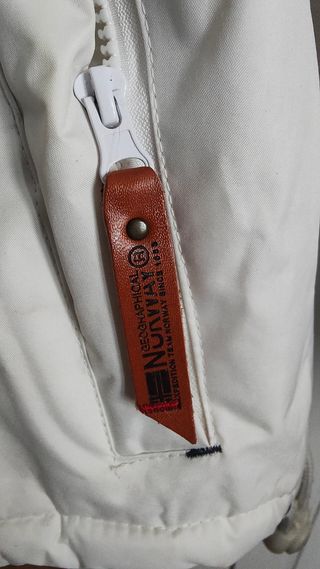 Parka S Geographical Norway blanca