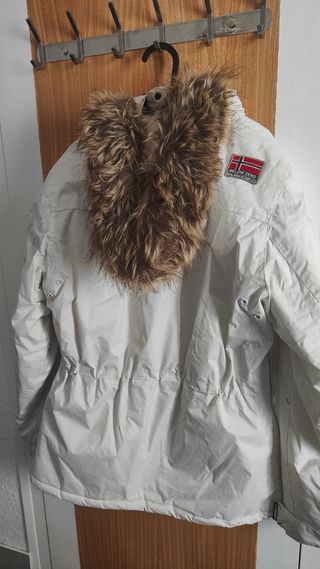 Parka S Geographical Norway blanca