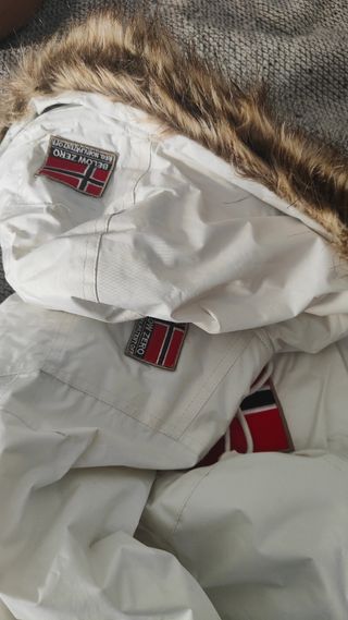 Parka S Geographical Norway blanca