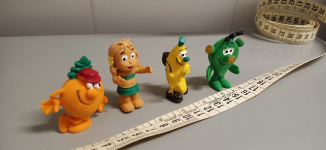 Muñecos de los fruitis años 80