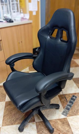 Precio Económico! Silla Gaming Ergonómica luces Le