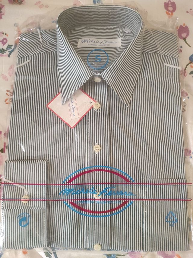 Camisa hombre manga larga talla S