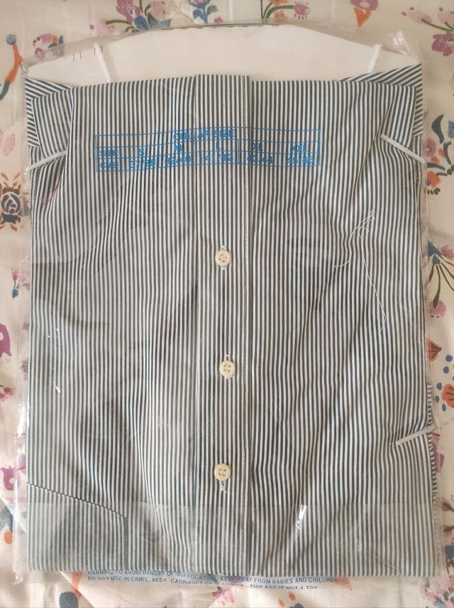 Camisa hombre manga larga talla S