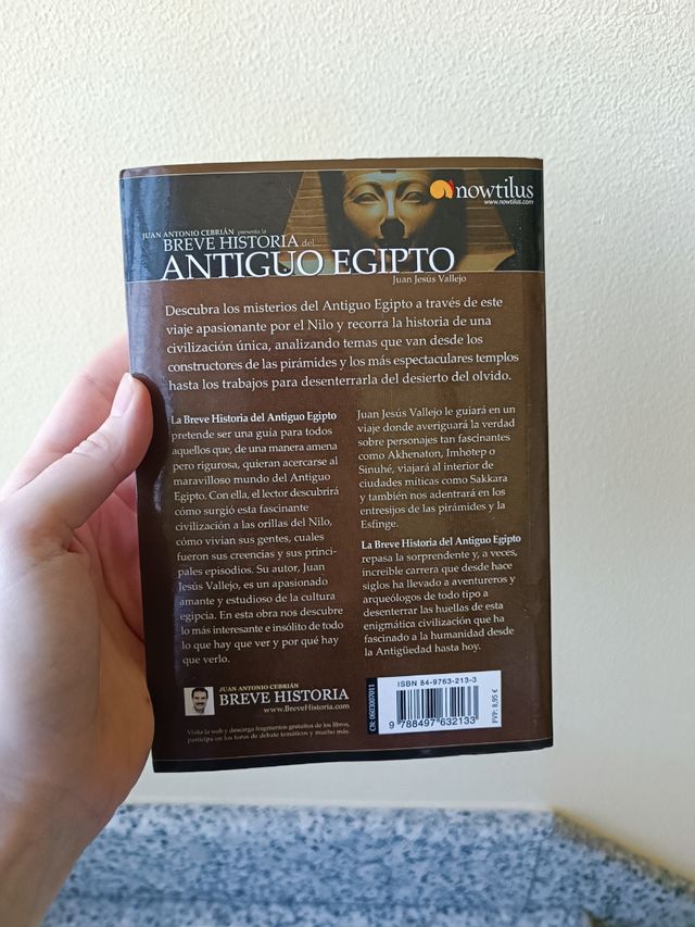 Breve historia del Antiguo Egipto