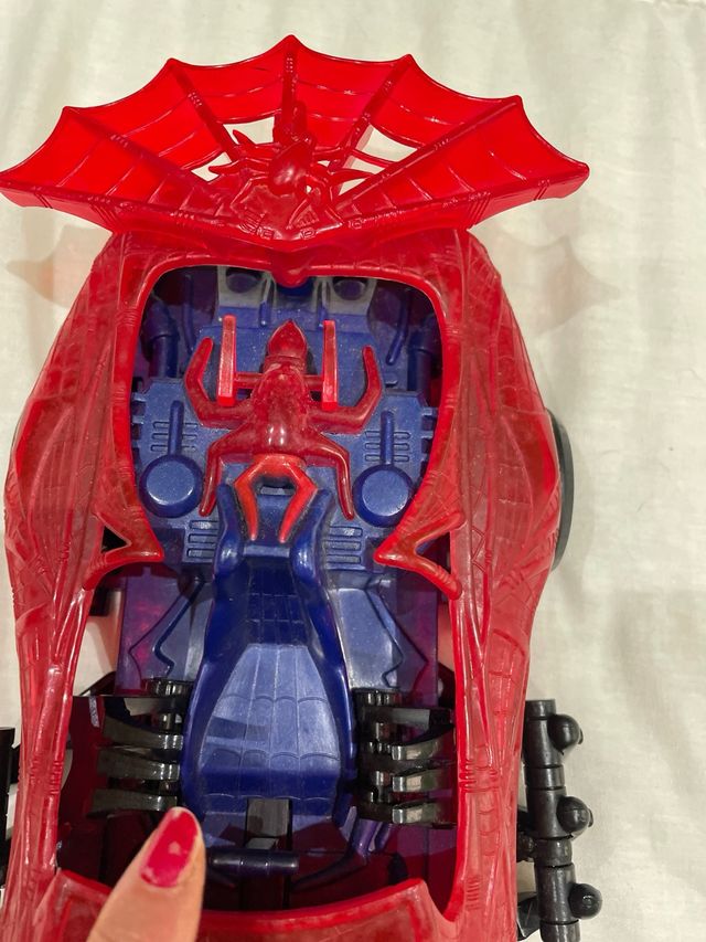 Coche de Spiderman,descatalogado