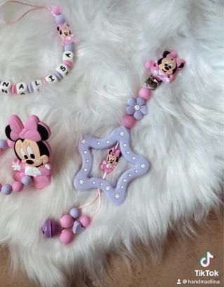 Porta ciuccio in silicone