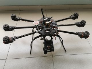 Dron hexacoptero.