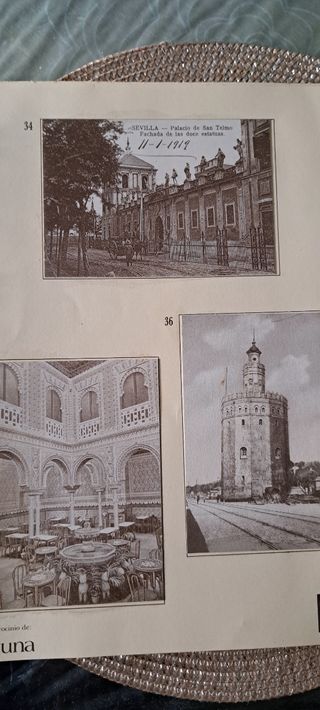 Álbum de fotos antiguas de Sevilla
