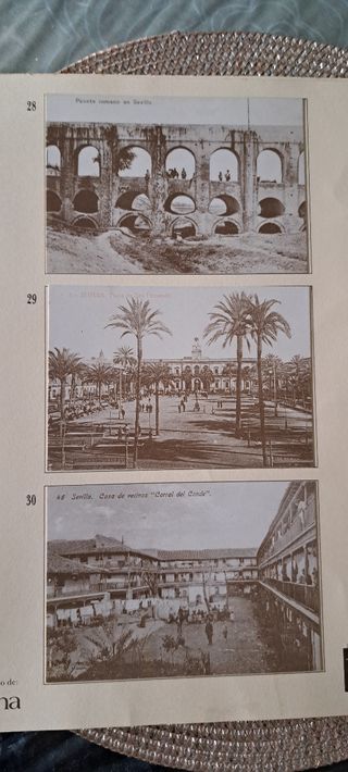 Álbum de fotos antiguas de Sevilla
