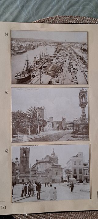 Álbum de fotos antiguas de Sevilla