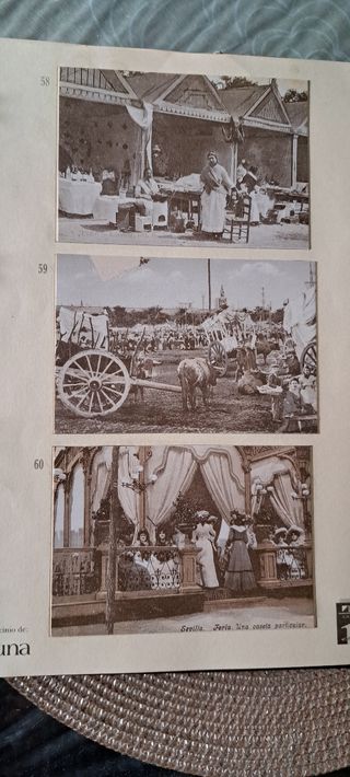 Álbum de fotos antiguas de Sevilla