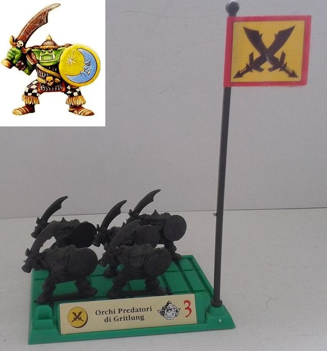 BattleMasters MB Warhammer - Guerrieri Orchi 1