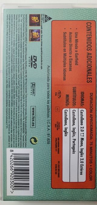 Navidades con Garfield (1987) 🎬🍿