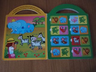 Libro domino animales