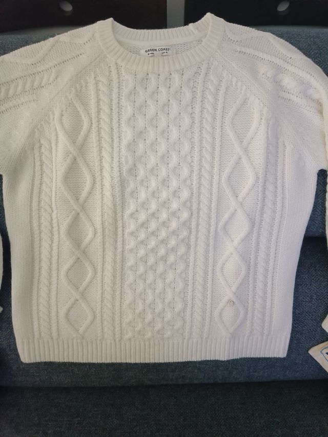 Jersey blanco mujer GC talla 40