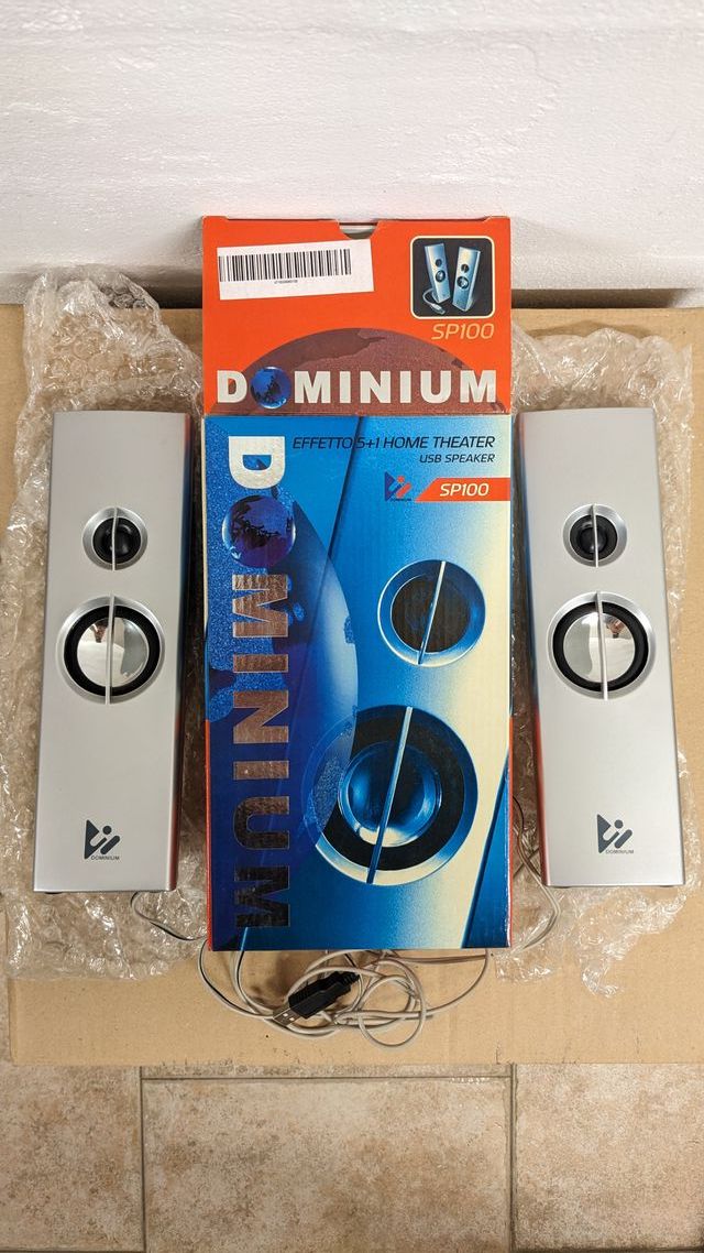 Casse Dominium SP100 speakers vintage
