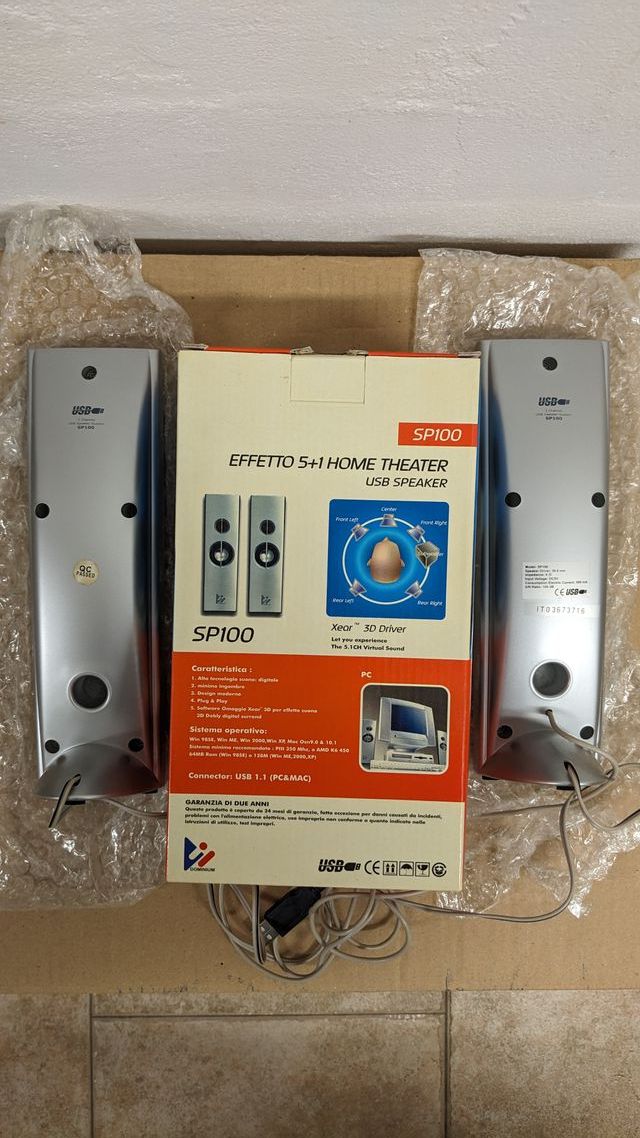 Casse Dominium SP100 speakers vintage