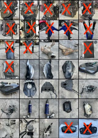 Despiece Yamaha MT-07 2016