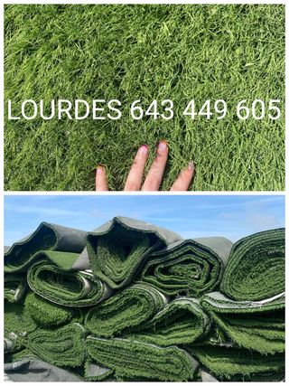 Césped artificial reciclado