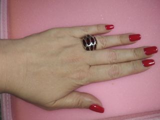 Anillo con piedras preciosas