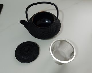 Tetera de hierro fundido